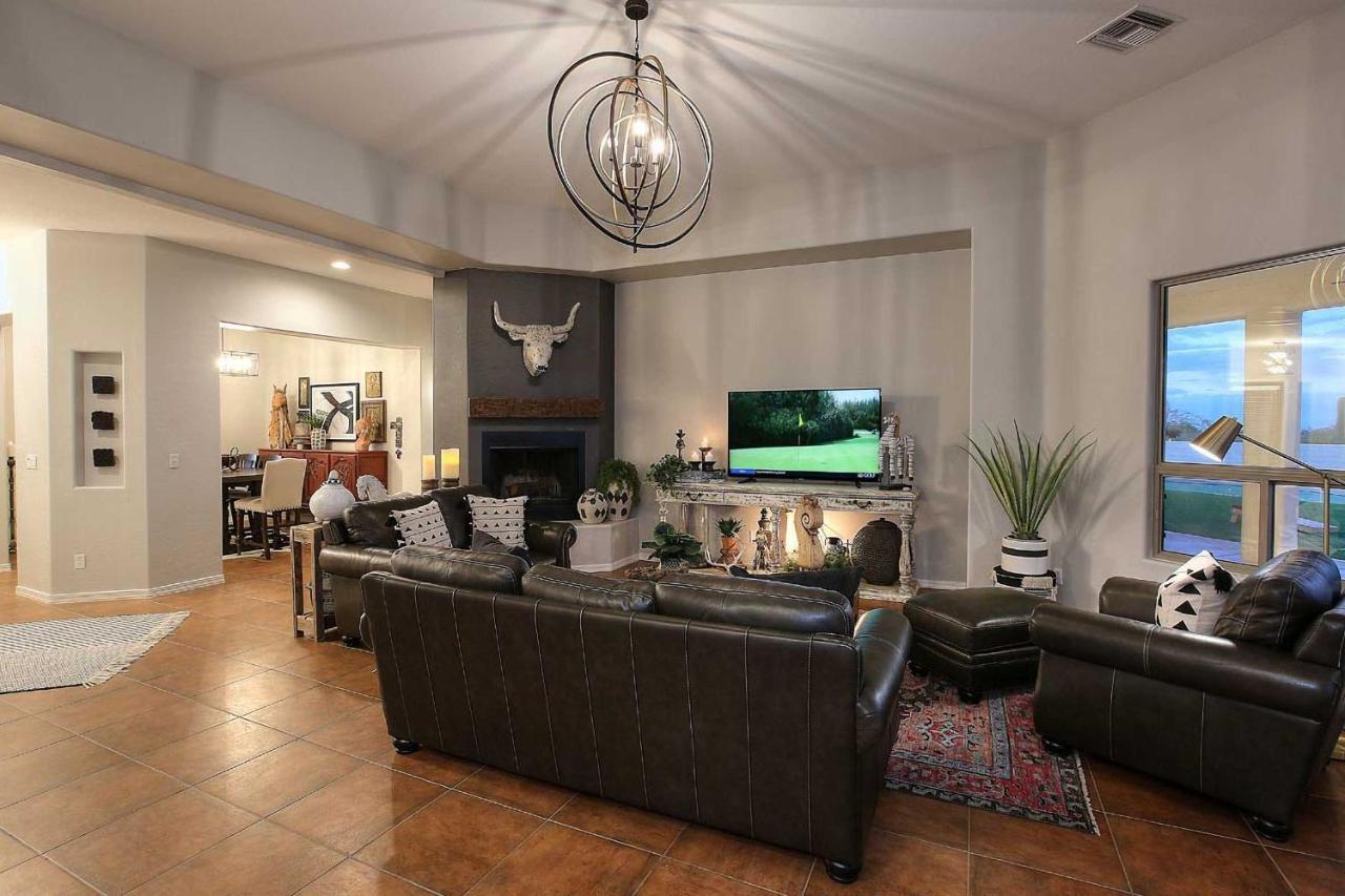 Adobe Arizona Home With City And Mountain Views Queen Creek Buitenkant foto