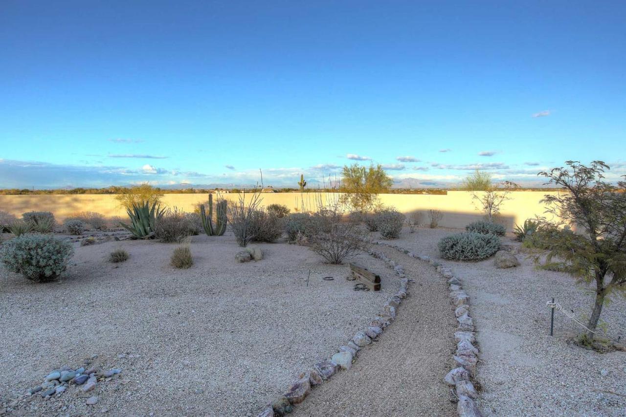 Adobe Arizona Home With City And Mountain Views Queen Creek Buitenkant foto